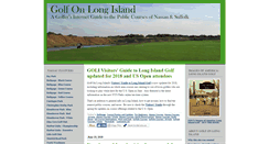Desktop Screenshot of golfonlongisland.com